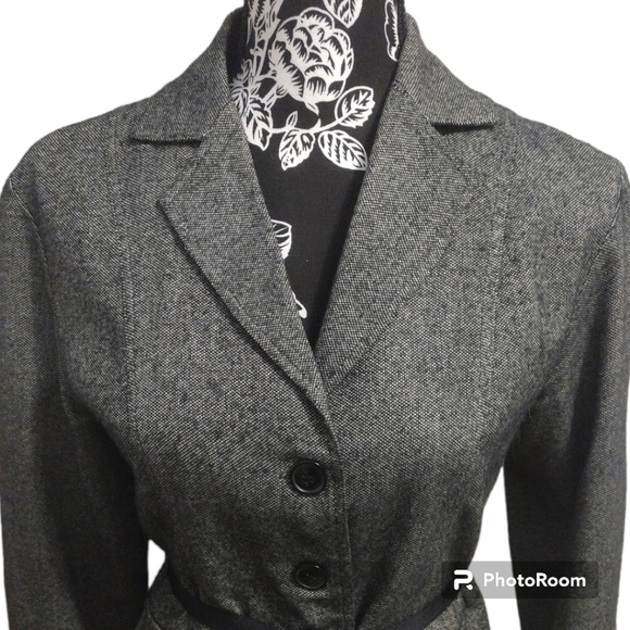 Kenzie Double Breasted Tie Blazer - Picture 2 of 5